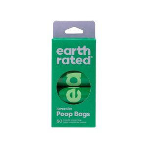 Earth Rated 60 Bags on 4 Rolls - Lavender
